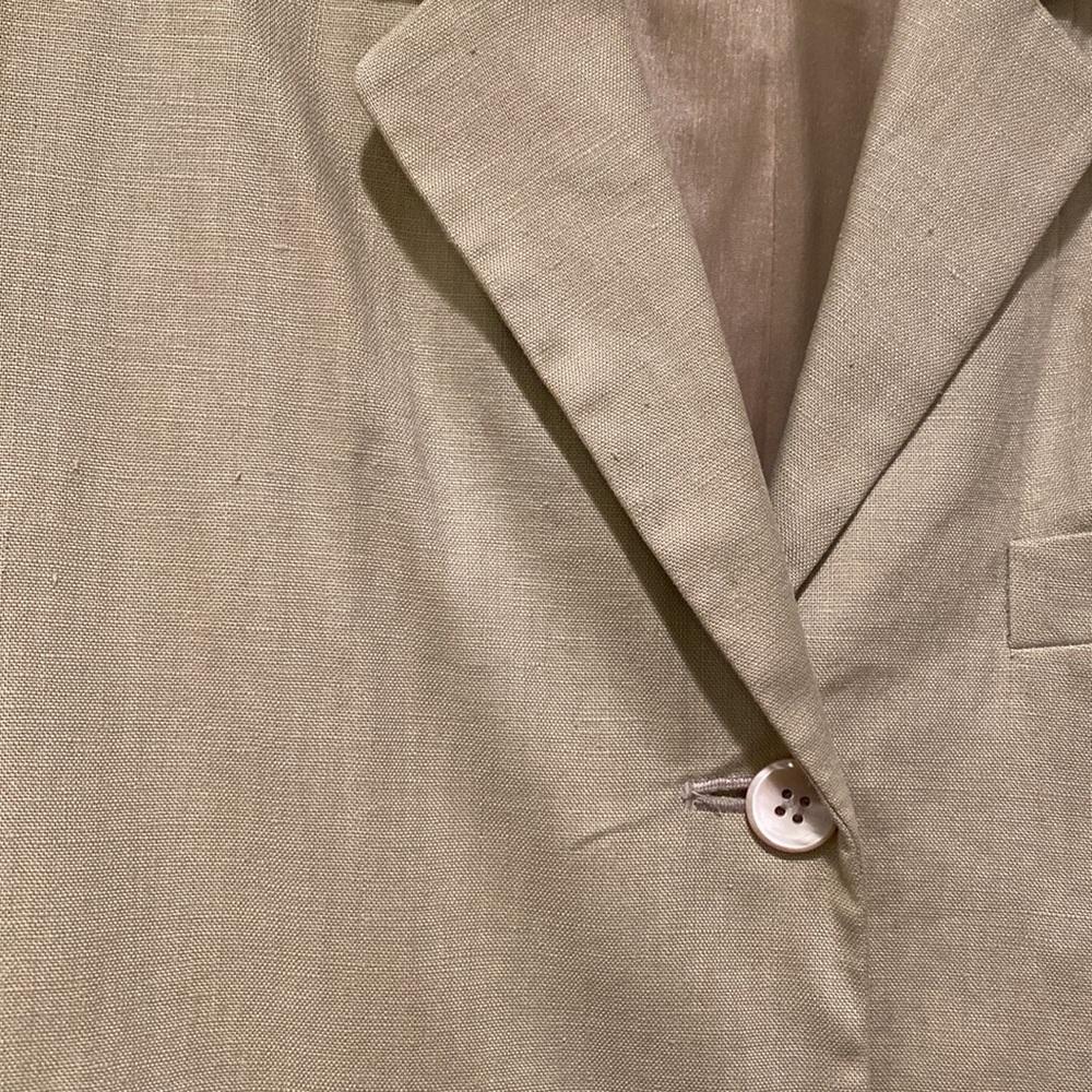 Vintage J. Crew linen blazer - Picture 5 of 5